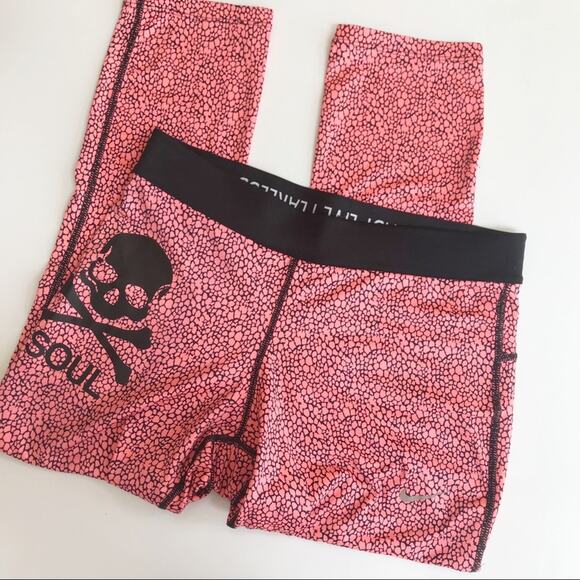 NIKE x Soul Cycle Print Mid Rise Leggings - Picture 1 of 9